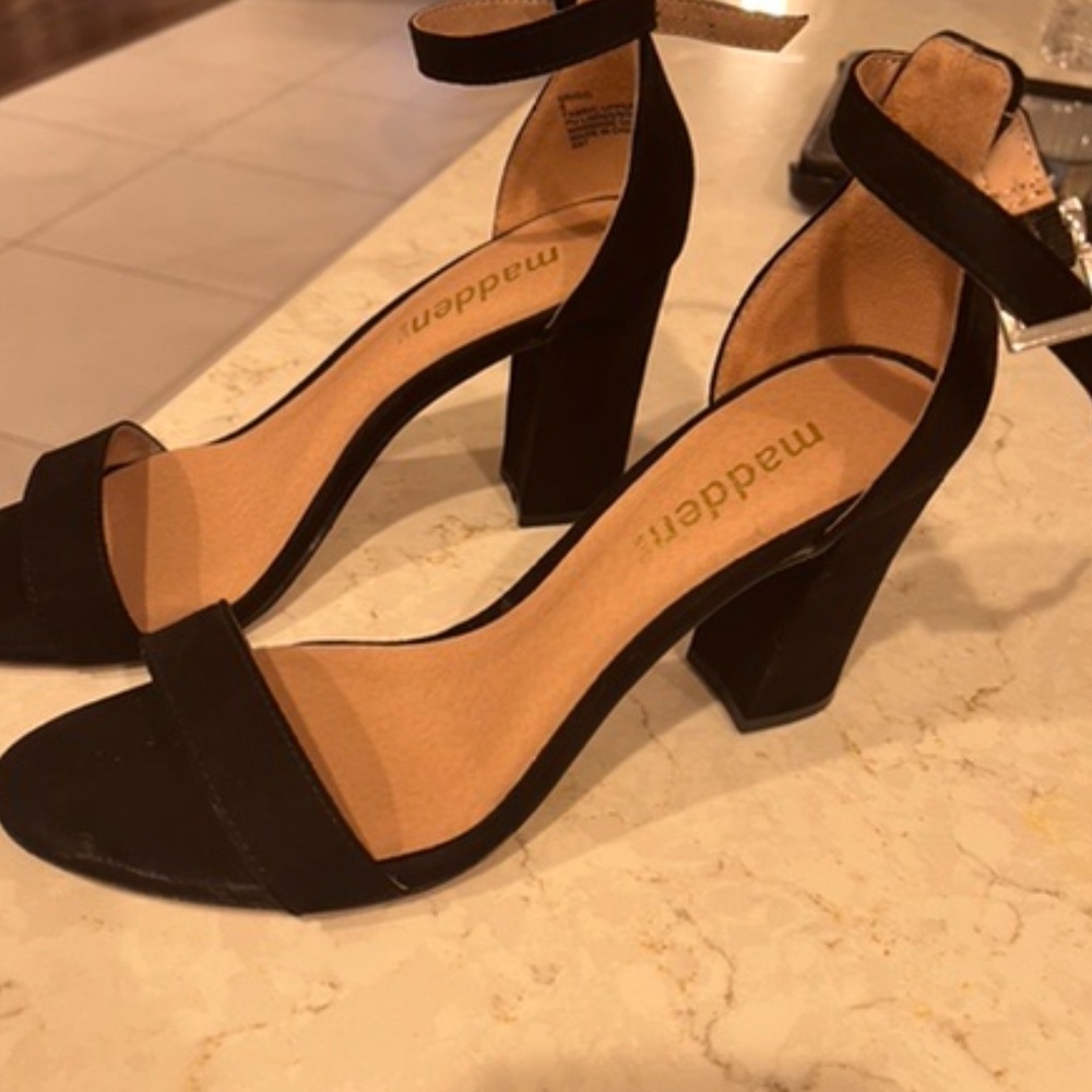 Steve Madden Open Toe Block Heel Sandals - image 1